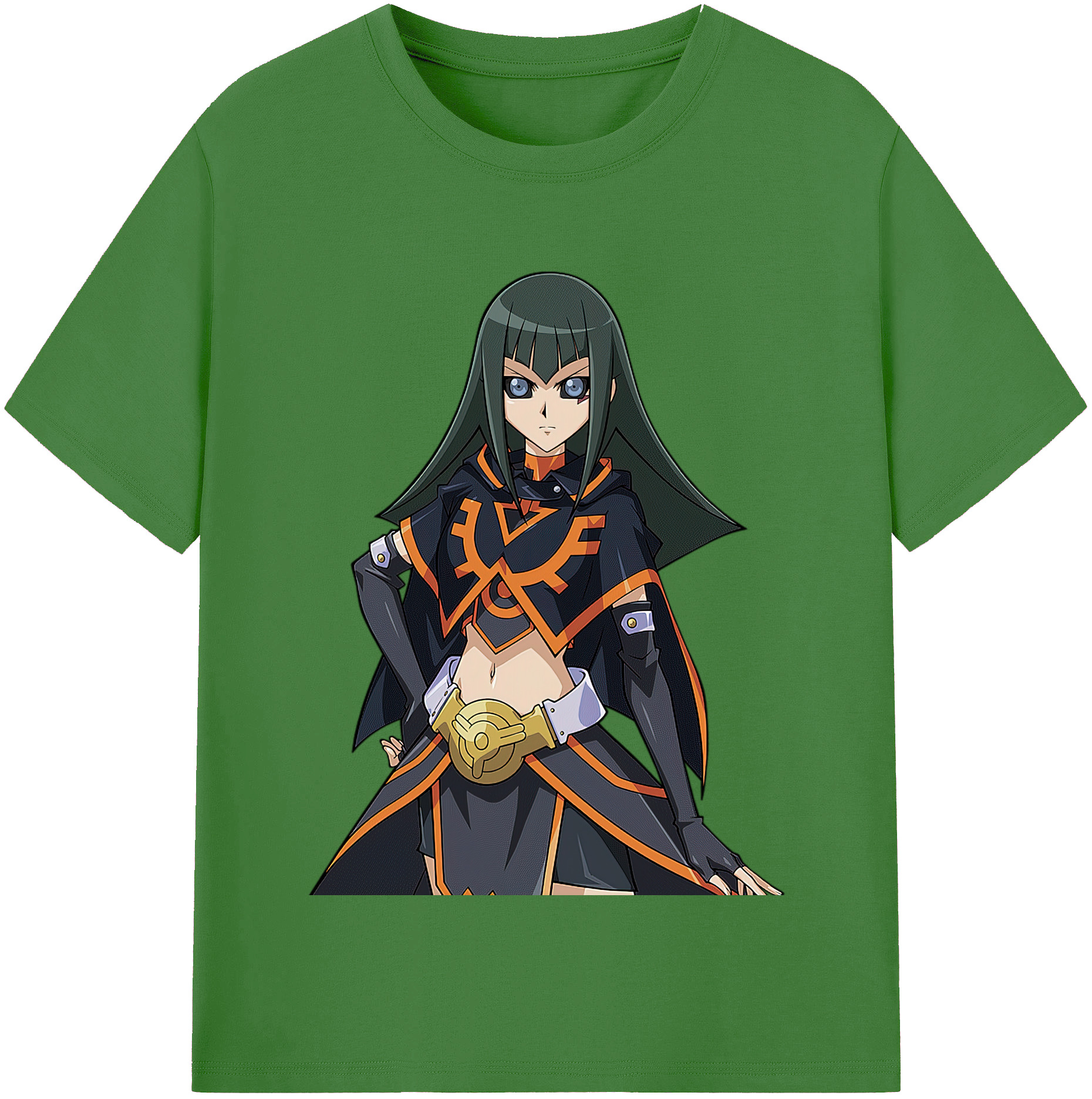 （画像用） 遊☆戯☆王 Yu-Gi-Oh! レディースカジュアルプリントTシャツ（綿100％）